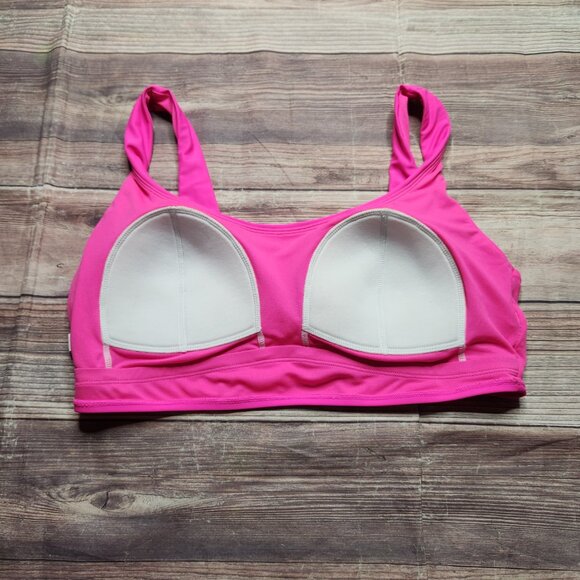 ⭐️ Pink Barbiecore Tank Crop Bikini Swim Top - Picture 6 of 10